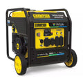 9000-Watt Electric Start Gasoline Propane and Natural Gas Tri Fuel Open Frame Inverter Generator, CO Shield, NG/LPG Hose