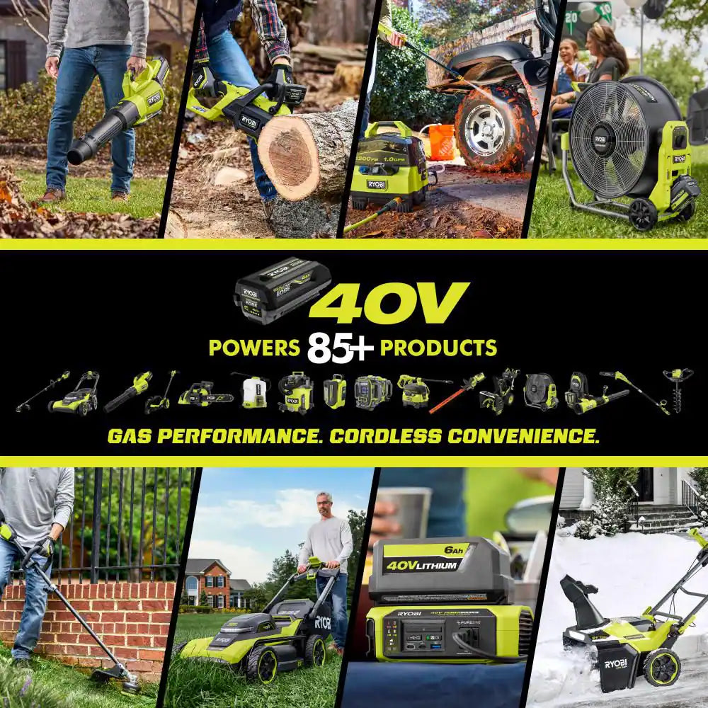 40V 1800-Watt Portable Battery Inverter Power Station and 4-Port Charger (Tool Only)