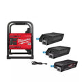 MX FUEL 3600-Watt/1800-Watt Lithium-Ion Battery Powered Push Start Portable Power Station W/(3) Batteries and Charger