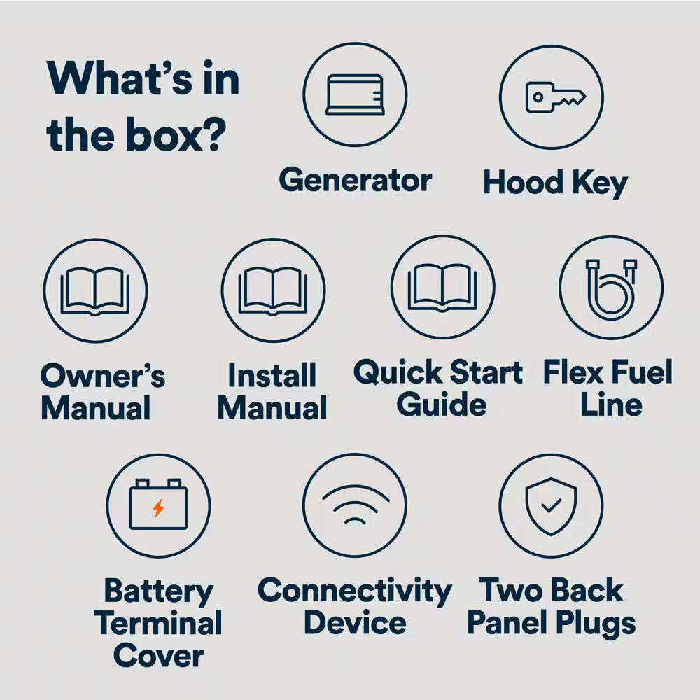 18,000 Watt Air-Cooled Whole House Home Standby Generator