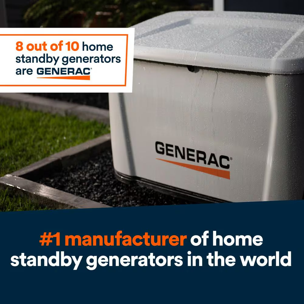 18,000 Watt Air-Cooled Whole House Home Standby Generator