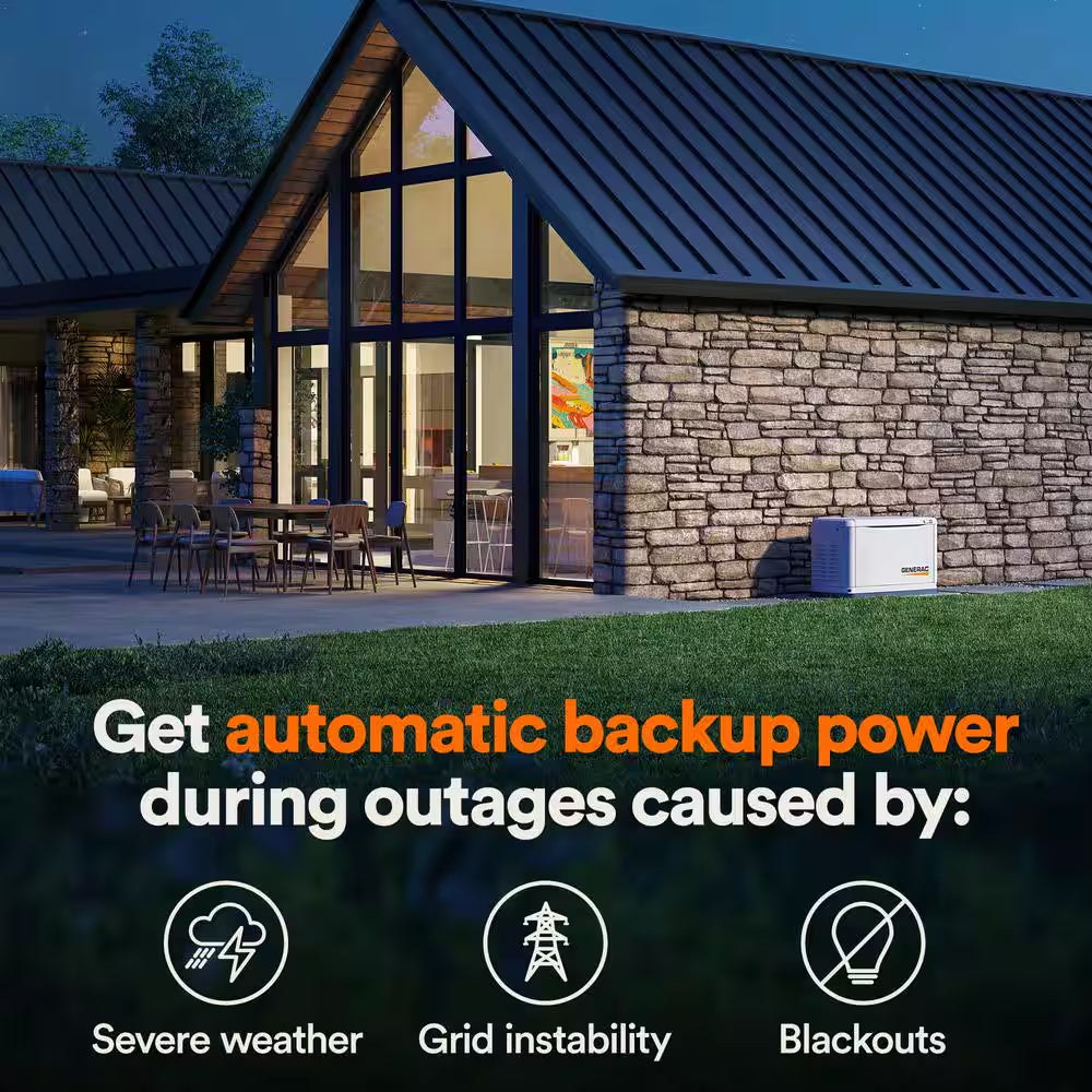 Guardian 18,000-Watt (Lp)/17,000-Watt (NG) Air-Cooled Whole House Generator with Wi-Fi