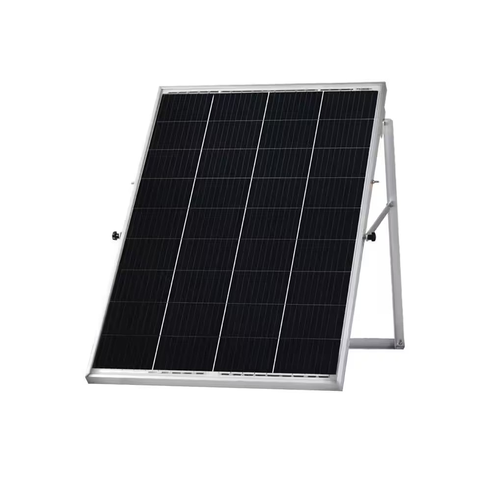 ELITE 3600-Watt/5760W Peak Push Button Start Solar Powered Portable Generator with Four 100W Solar Panels and Power Pod