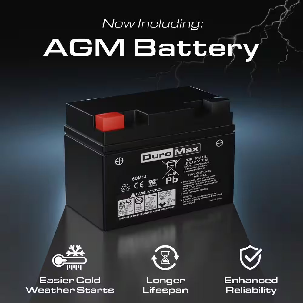 9,500-Watt Dual Fuel Portable Digital Inverter Generator